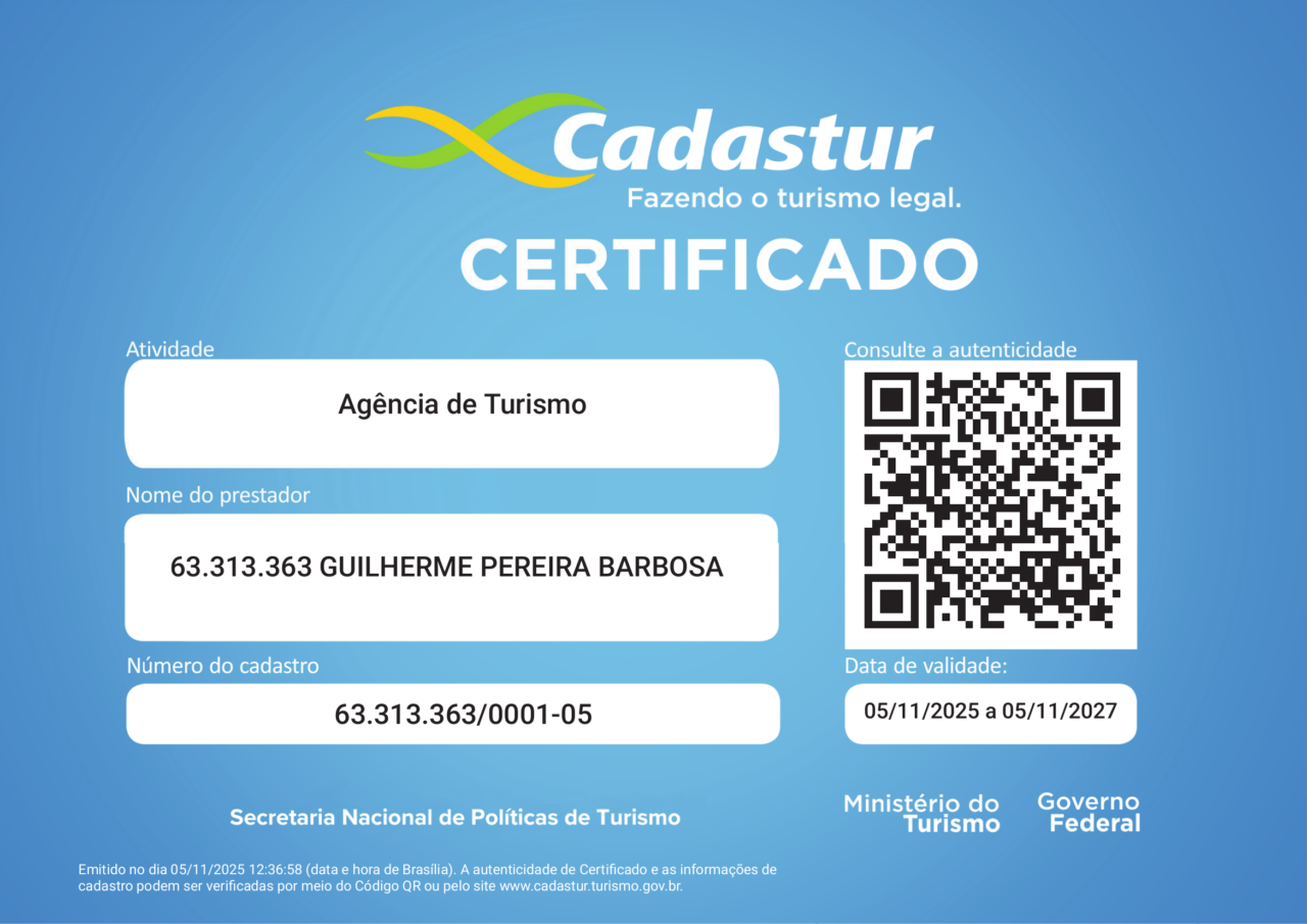 Cadastur Registro no Ministério do Turismo l Jalapão 4x4 Turismo e Aventura